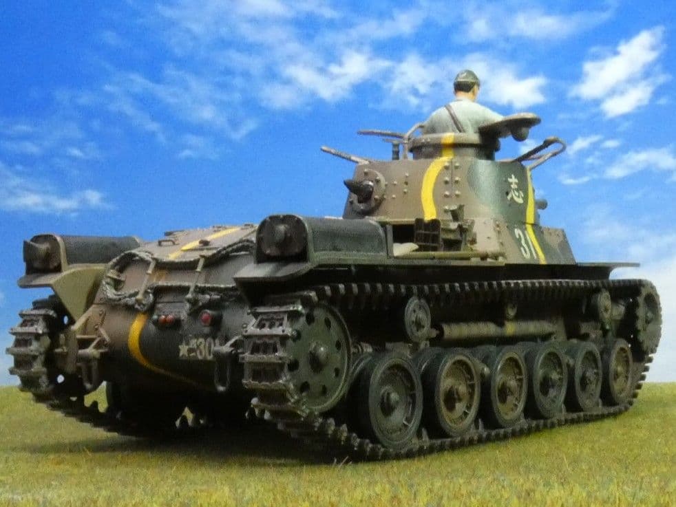 1/35 タミヤ 旧日本陸軍97式中戦車 チハ(完成品)