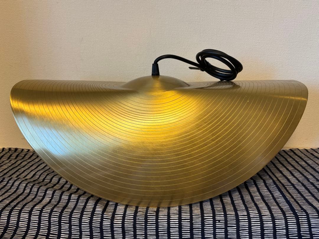 ペンダントライト/シンバル/ランプ/照明/インテリア/LED/電球/ハンドメイド