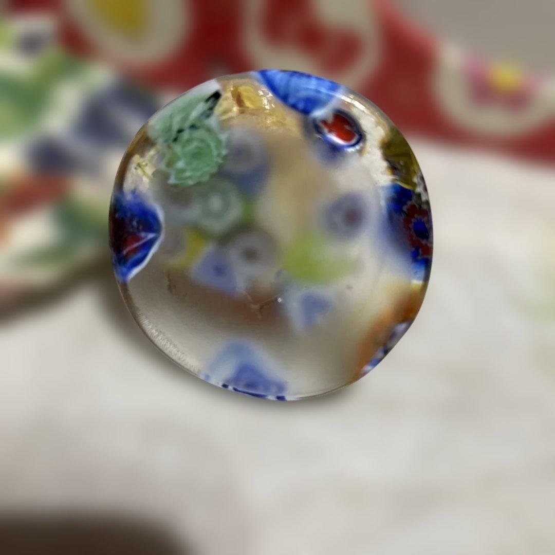 ムラーノガラス干支シリーズ2020草花とたわむれる子