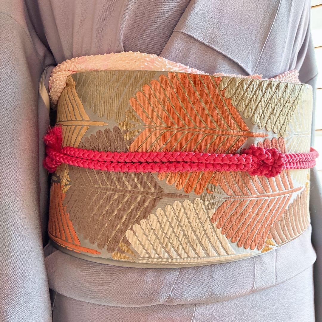 色無地　フルセット　着物　正絹　グラデーション　一つ紋　アクア　J7