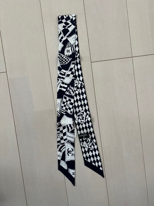 mix9専用　CHANEL♡シャネル ヘアバンド ミニスカーフ