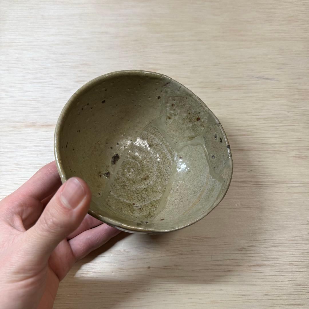 古唐津 無地唐津 茶碗 桃山時代 小十古窯 岸岳系 初期伊万里 古伊万里 古美術