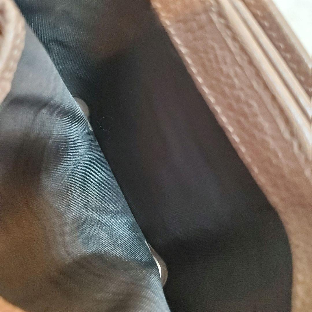 鑑定済★GUCCI　GGマーモント　三つ折り財布　ピンクベージュ系　474746