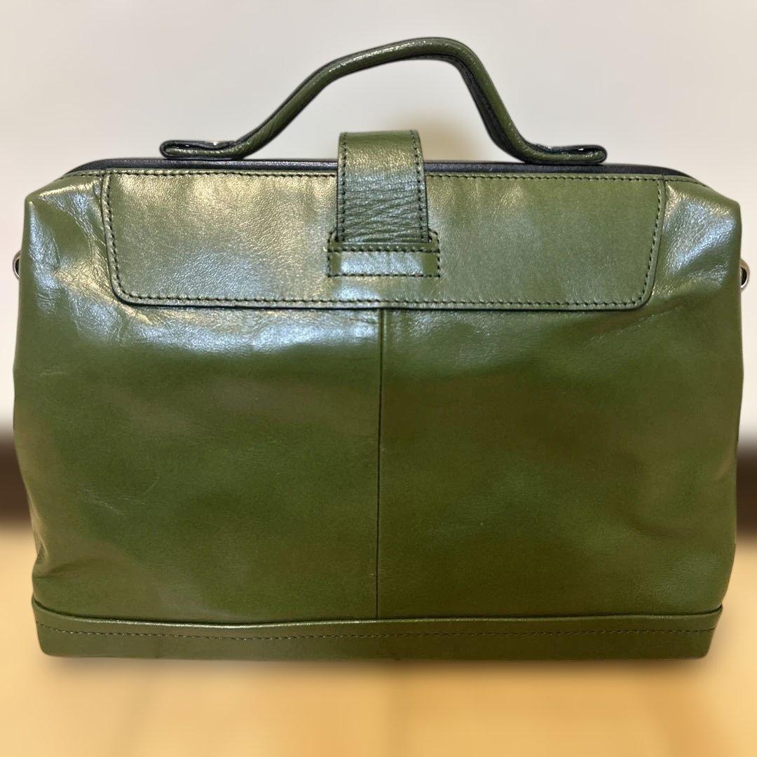 アートフィアー（ARTPHERE） レザー ビジネスバッグ グリーン