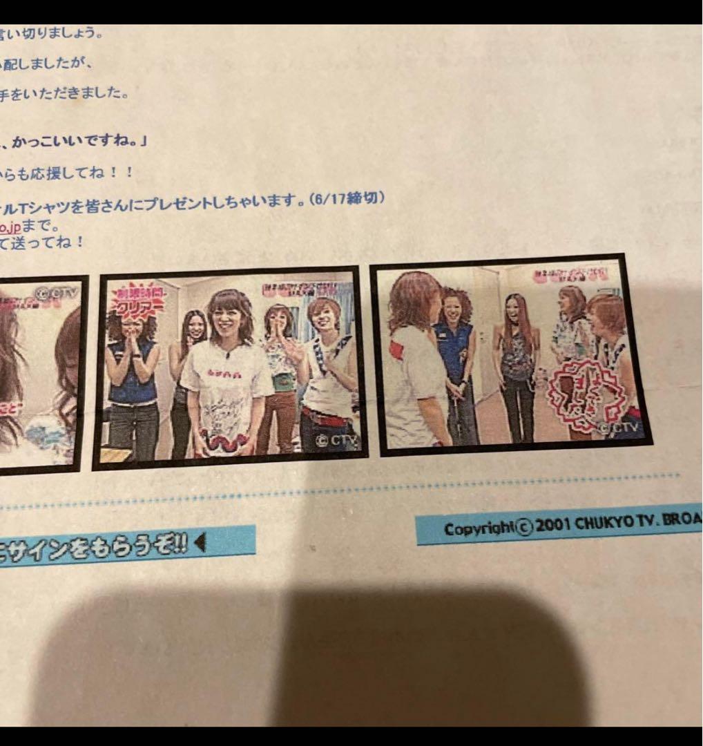 ＭＡＸ　芸能人　藤本綾　安室奈美恵好き　バックダンサー　サイン　Tシャツ　芸能人