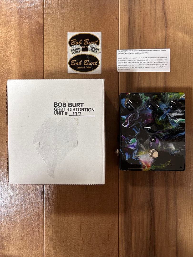 ギター Bob burt GR8T distortion