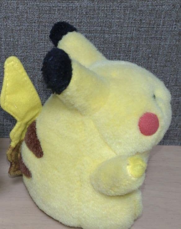 初期にっこりバンザイピカチュウ 当時物 レア ぬいぐるみ