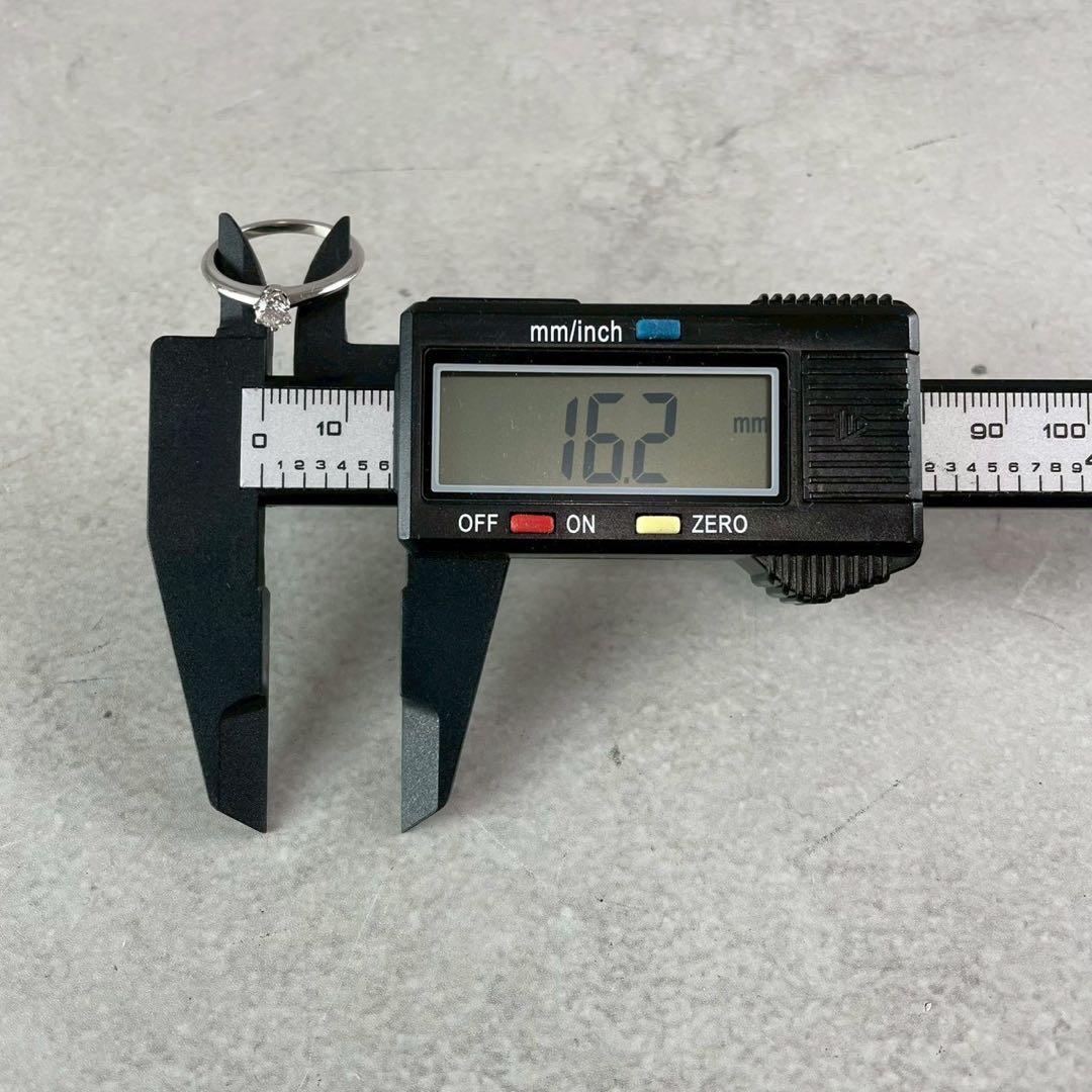 極美品✨Tiffany ソリティア セッティング リング Pt950 ダイヤ