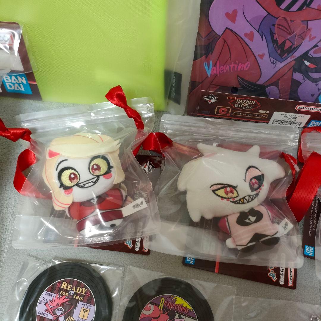 ハズビンホテル一番くじ ラストワン賞 B賞 C賞 D賞 G賞 H賞 12点セット