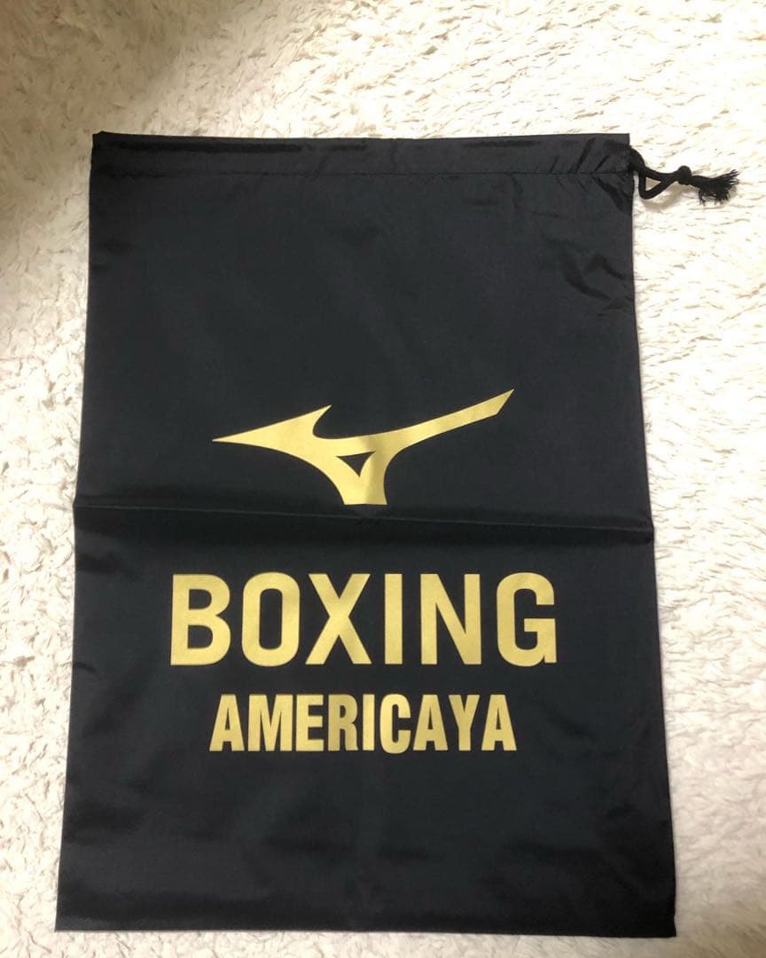 Mizuno ボクシングシューズ 黒/青