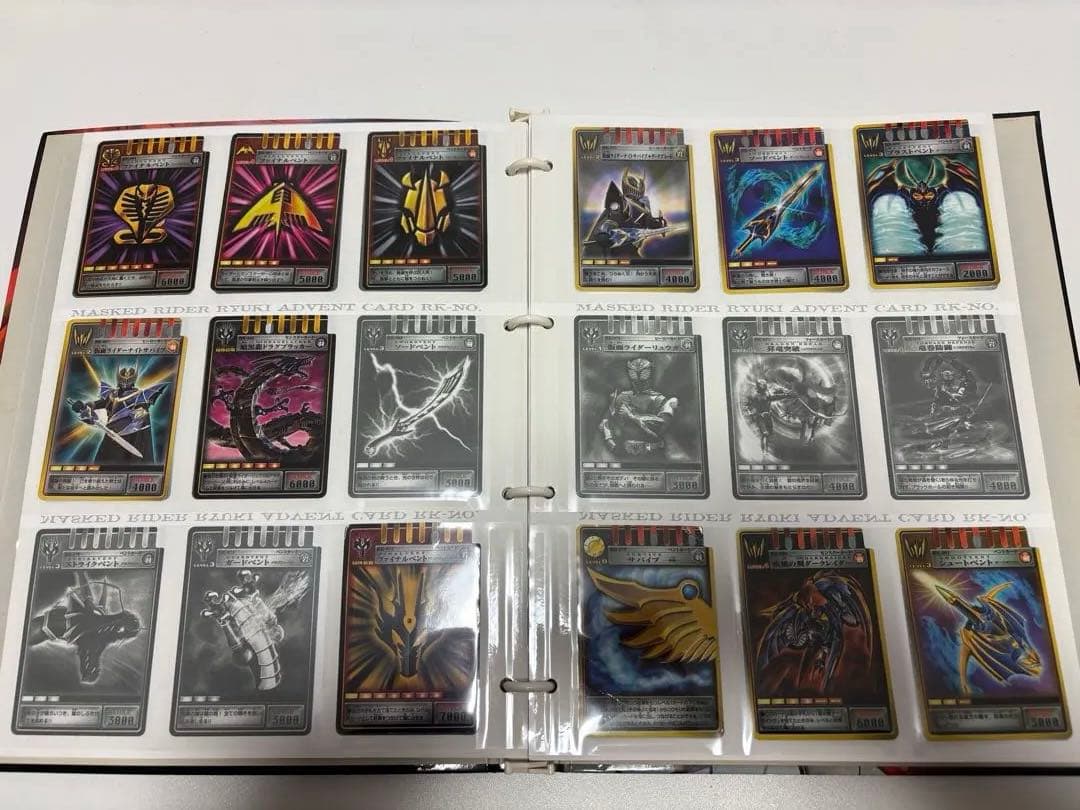 仮面ライダー龍騎 コンプリート カード ファイル アドベントカード