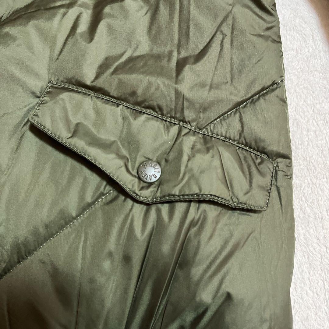 極美　パーリーゲイツ　リバーシブル　ダウン　ジャケット　ベスト　水玉　ドット　L