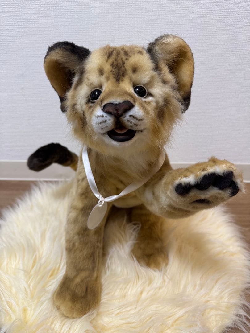 （最終価格）海外作家様作　アートドール　ライオンの子供