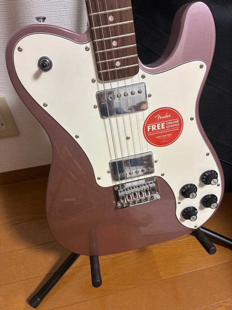 U*A様 Fender スクワイヤーテレキャスター　 エレキギター ピンク ギタ