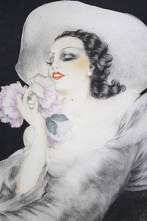 イカール【恋の華】 エッチング