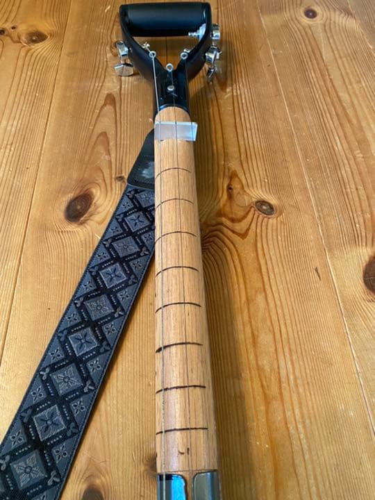 ギター Justin Johnson 3 strings shovel guitar