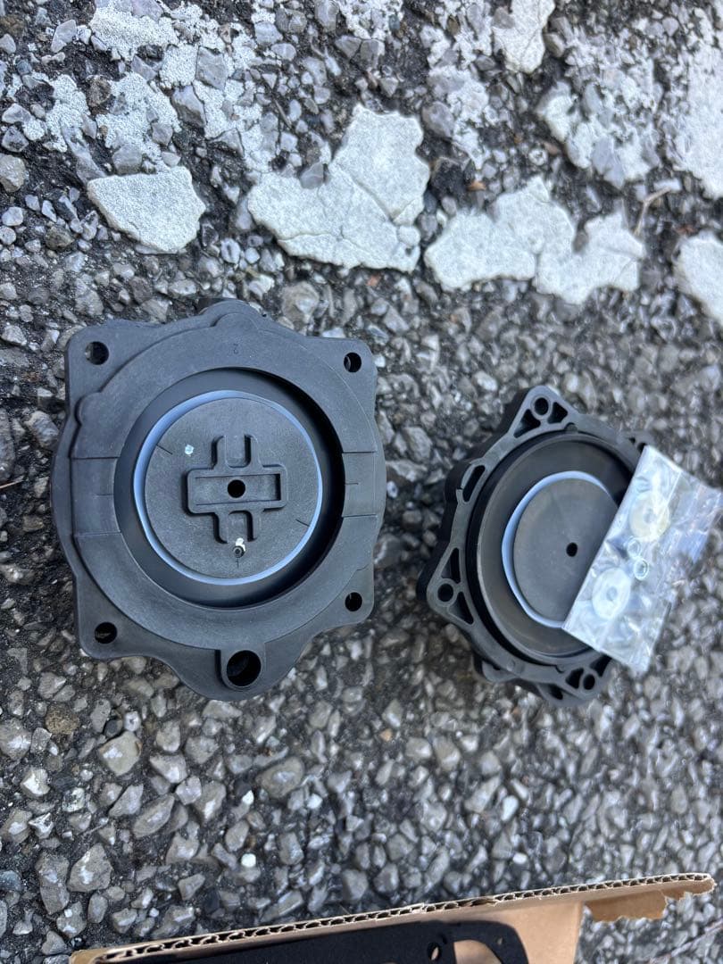 内部新品　安永エアーポンプ　ブロワ　EP-80E-L 浄化槽　オーバーホール済み