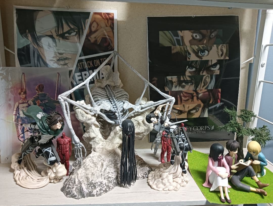 【フィギュアフルコンプ】進撃の巨人　一番くじ　セット