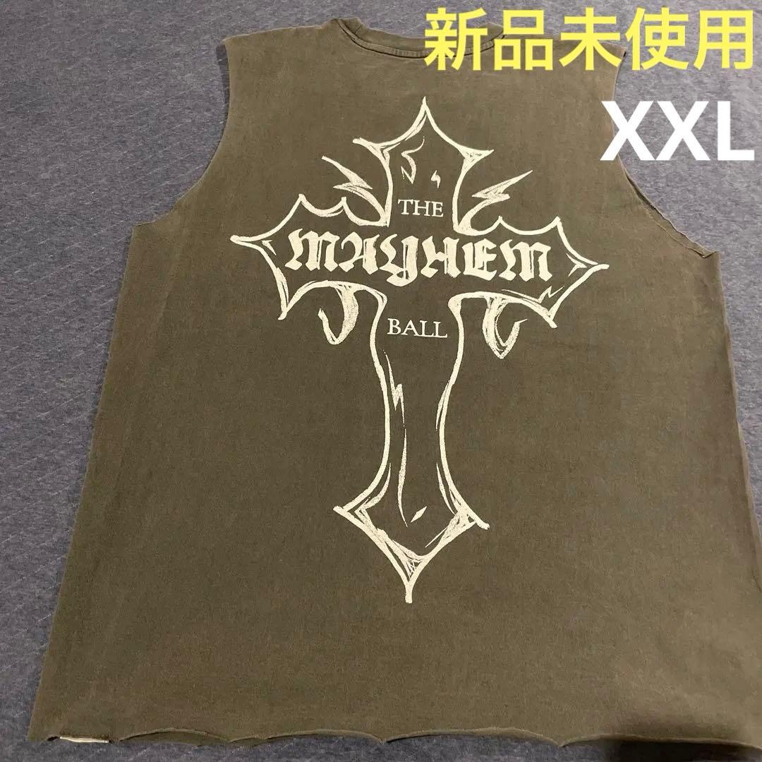 レディガガ　MAYHEM ライブ限定タンクトップ　背中に十字架　新品未着用