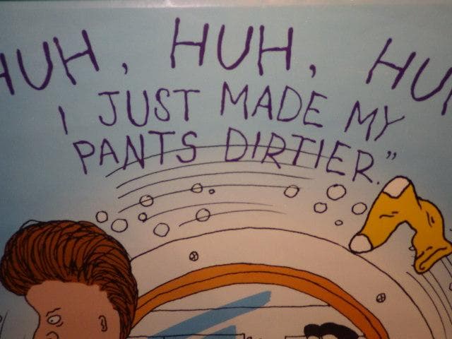 90'S★ビーバス&バットヘッド★ポスター★23★MTV★ビンテージ★USA雑貨