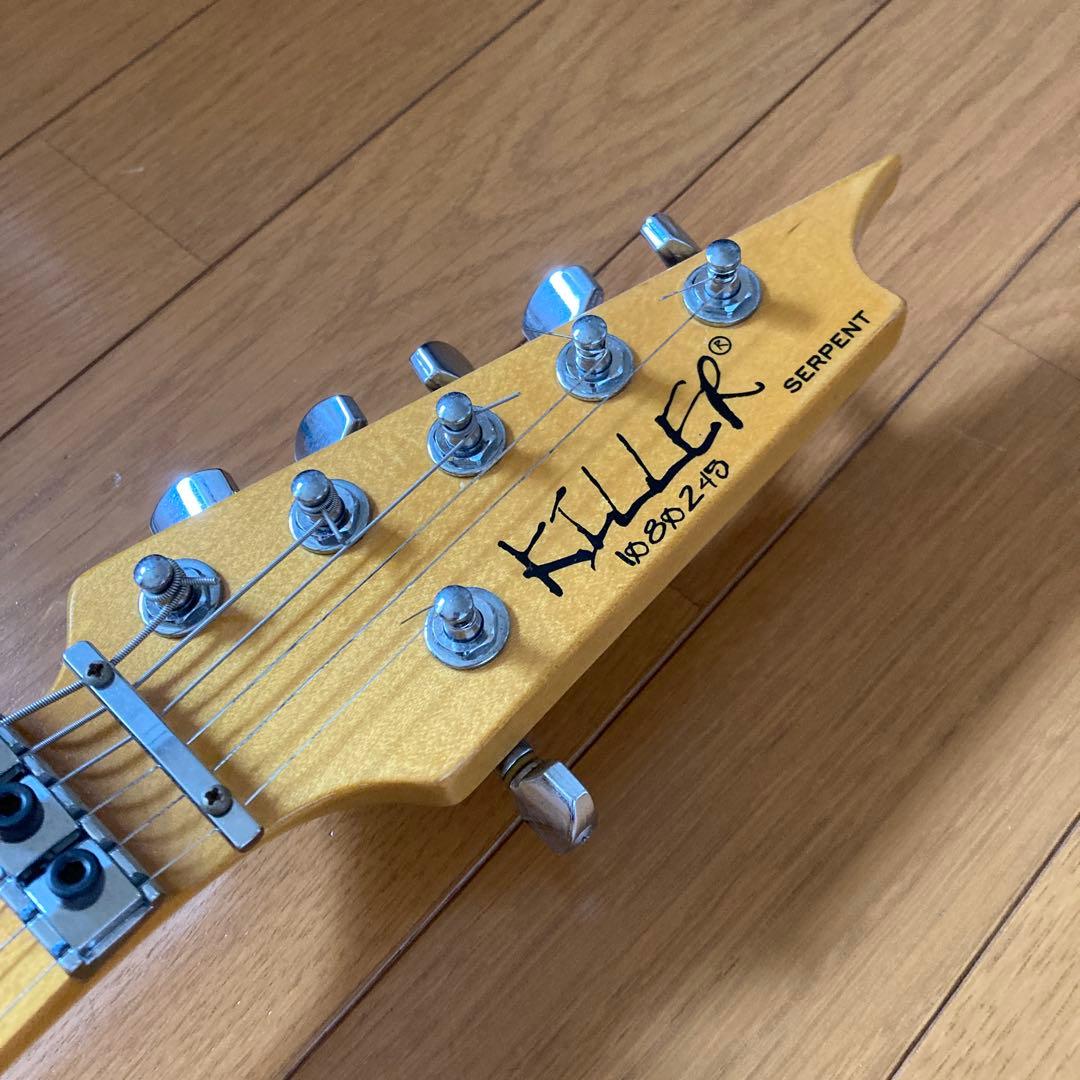 【KILLER】SERPENT エレキギター ブラックラメ