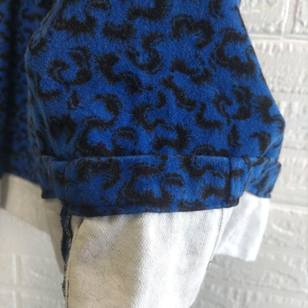 専用✨コムデギャルソン　コムコム　総柄　スカート AD2007 青　ブルー