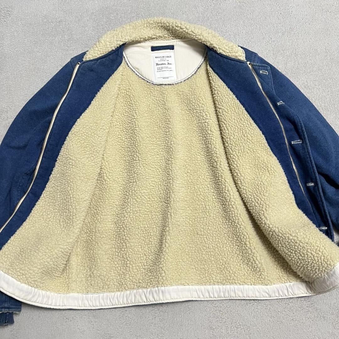 高級 HOUSTON ヒューストン N-1 デッキジャケット R-8601