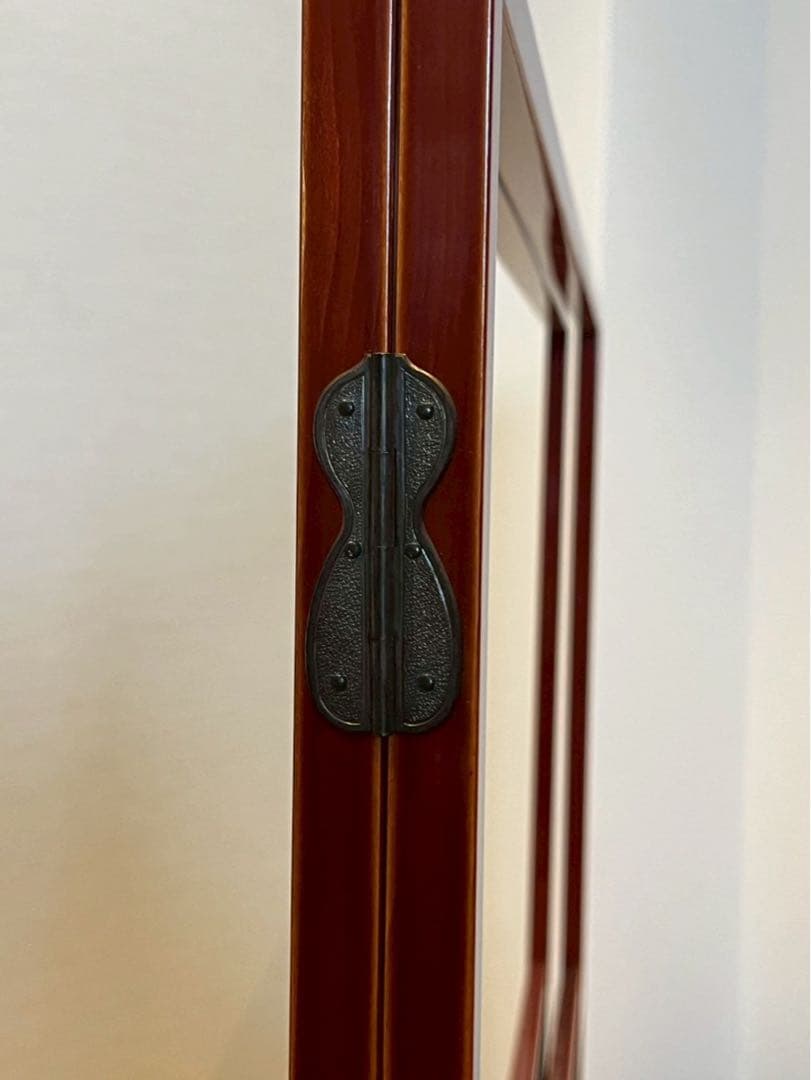 指物師 井川信斎 作 金張組子風炉先屏風 共箱 茶道具