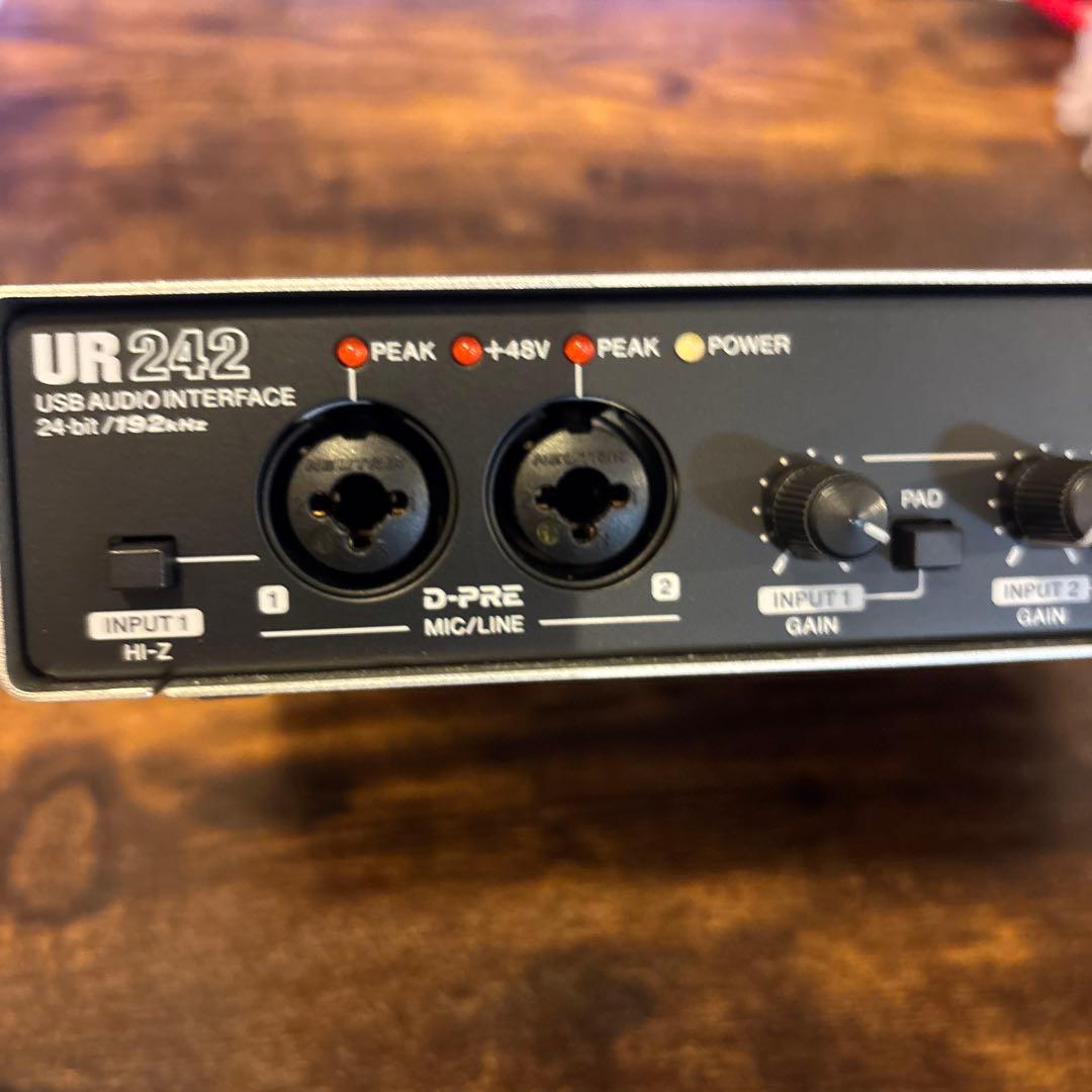 steinberg UR242 オーディオインターフェイス