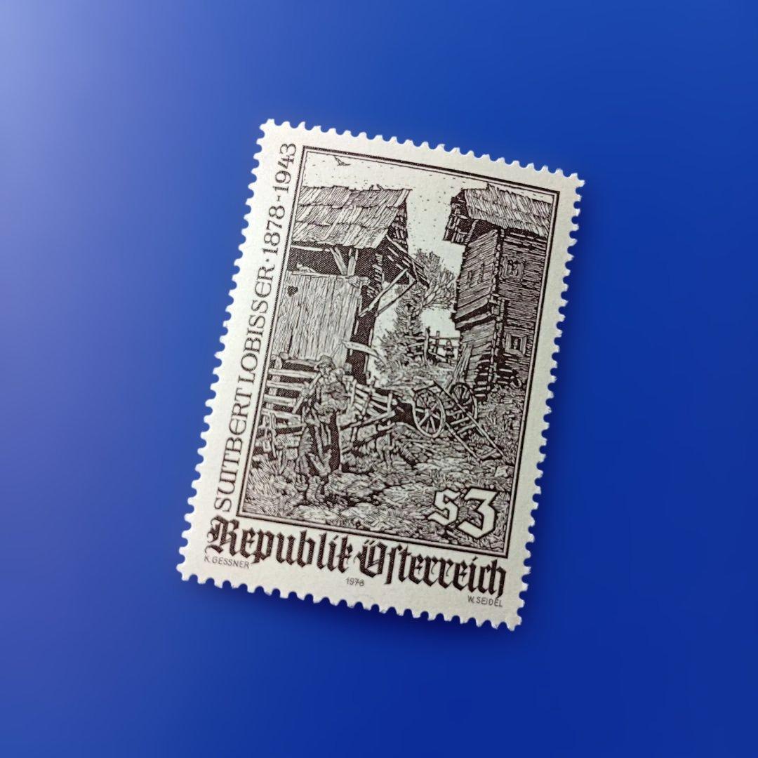 外国切手 台灣 中華民国 蒋夫人山水畫4種完 未使用