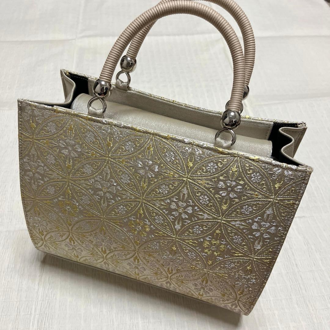 【新品☆正絹】西陣織！和装バッグ