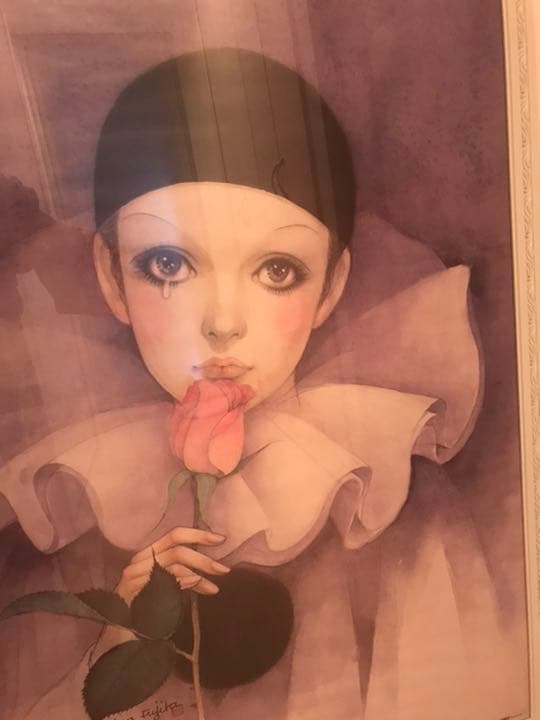 藤田ミラノ 紫のピエロ　ポスター