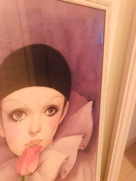 藤田ミラノ 紫のピエロ　ポスター