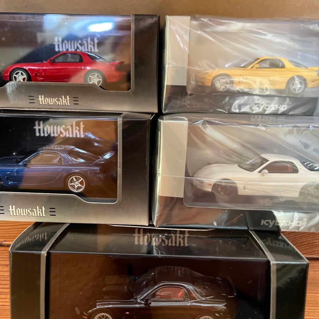 5台セットRX-7 マツダ　MAZDA