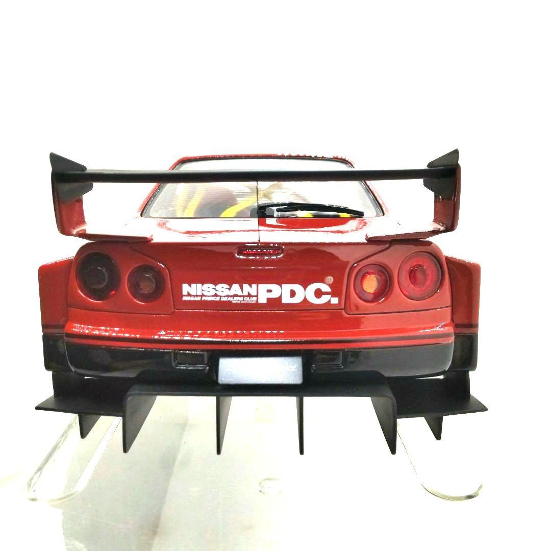 イグニッションモデル １/１８ ＬＢ-ＥＲ３４ スーパーシルエッ スカイライン