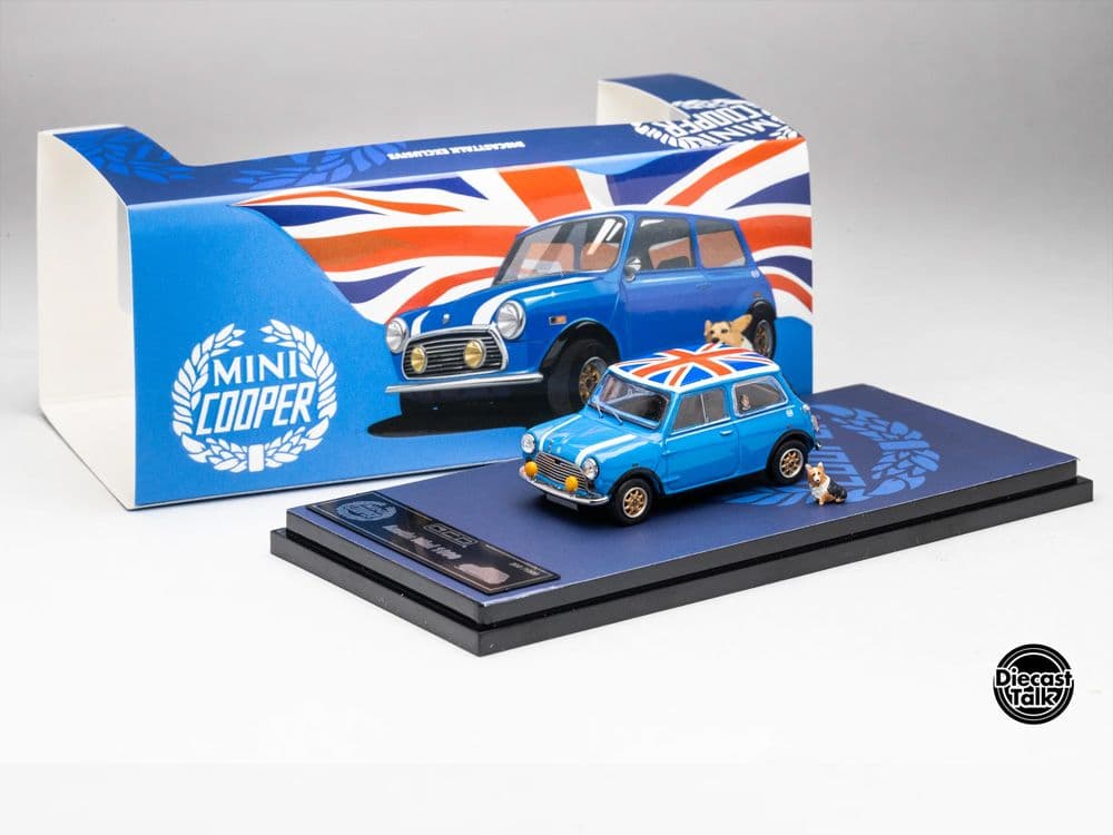 GCD ダイキャストトーク限定 1/64 -オースチンミニ1000ウィズコーギー