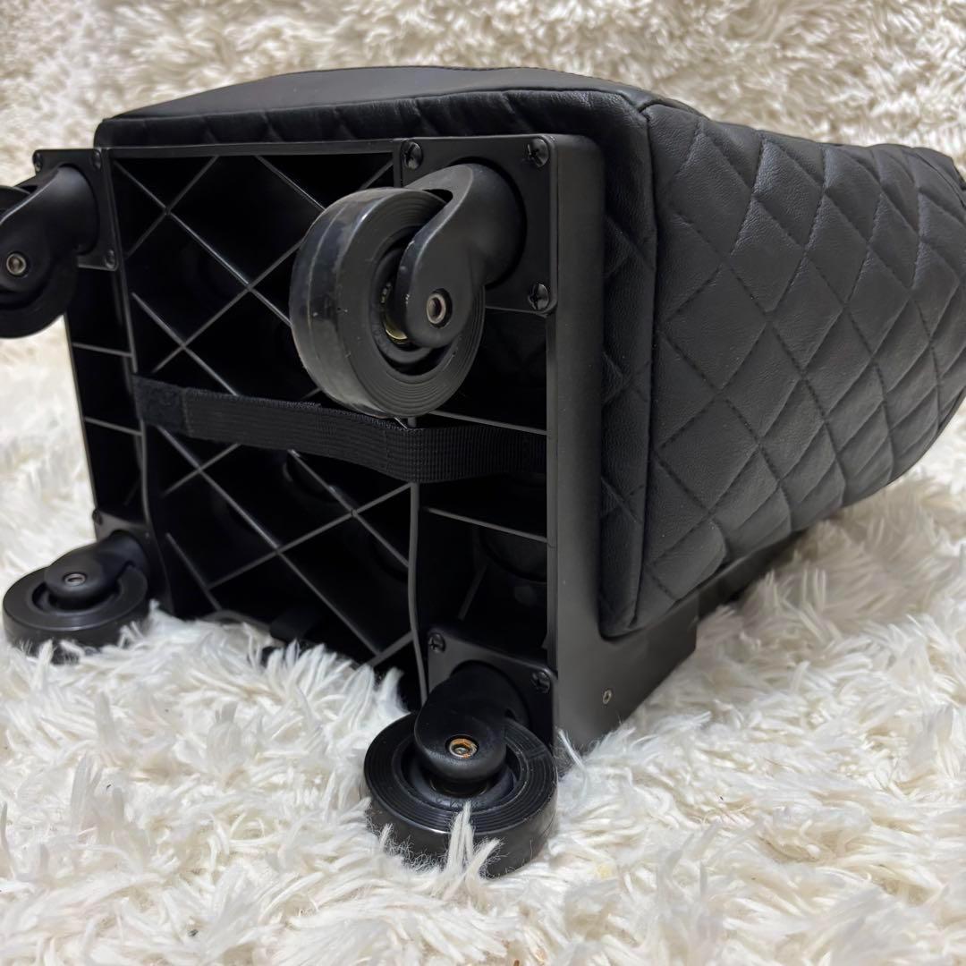 ☆美品☆ SWANY スワニー　キャリーケース　ダイヤキルト　ブラック