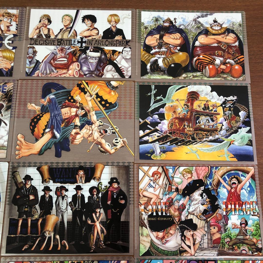 専用❶ワンピース 麦わらストア 20周年記念 特典 クリアファイル 17種21枚
