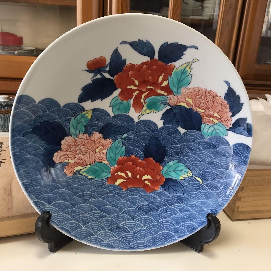 有田 虎仙窯 作家 青木妙子 作‼️  飾皿