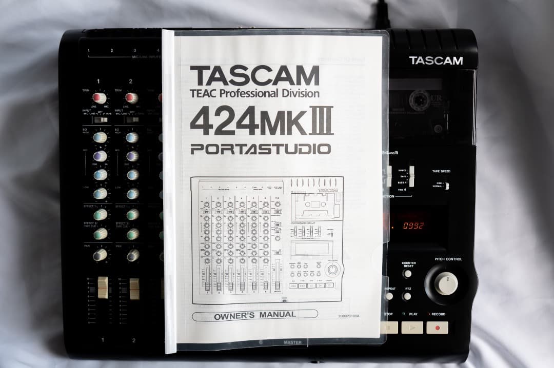 【整備済・動作品】TASCAM PORTASTUDIO 424 mkIII