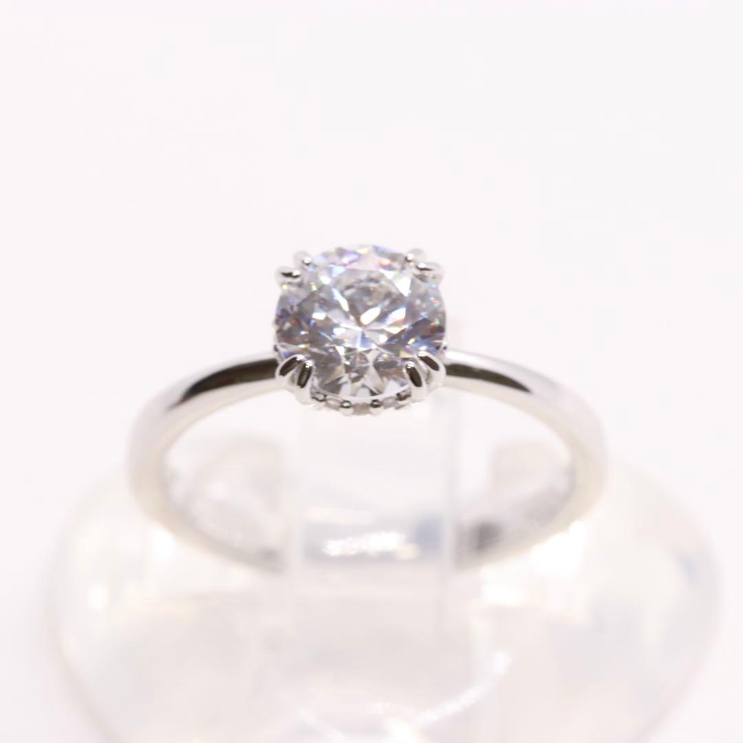 超美品 スワロフスキー Stilla リング ジルコニア シルバー