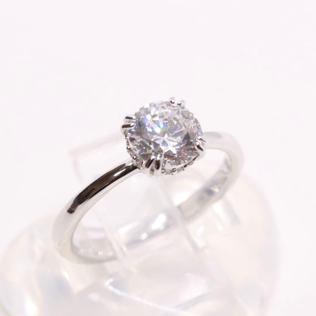 超美品 スワロフスキー Stilla リング ジルコニア シルバー