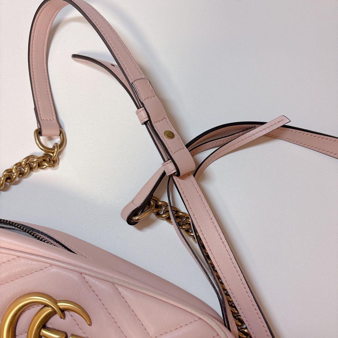 GUCCI GGマーモント ショルダーバッグ