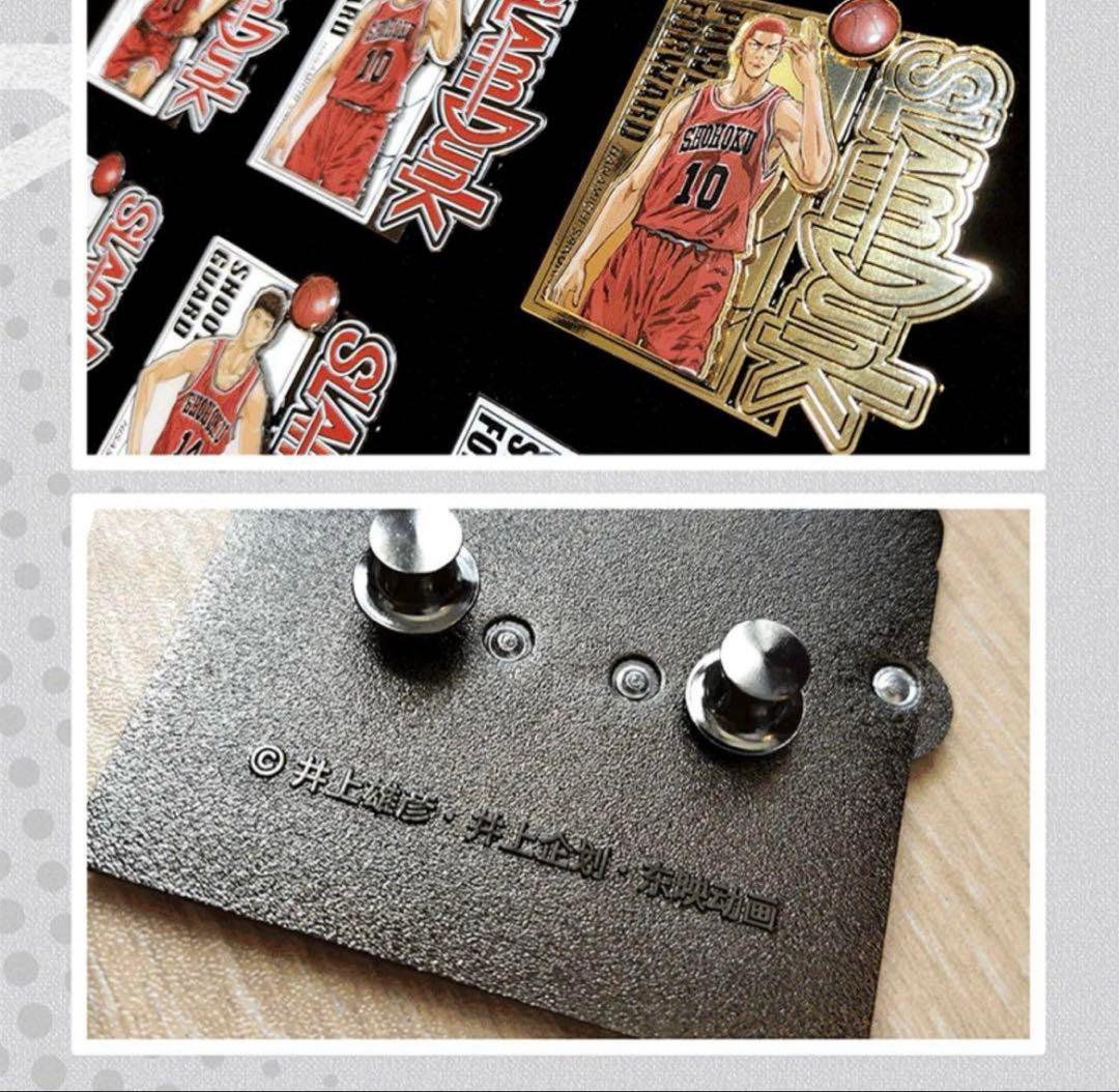【海外限定】スラムダンク　金属 ピンバッジ　フィギュア　ザファーストスラムダンク