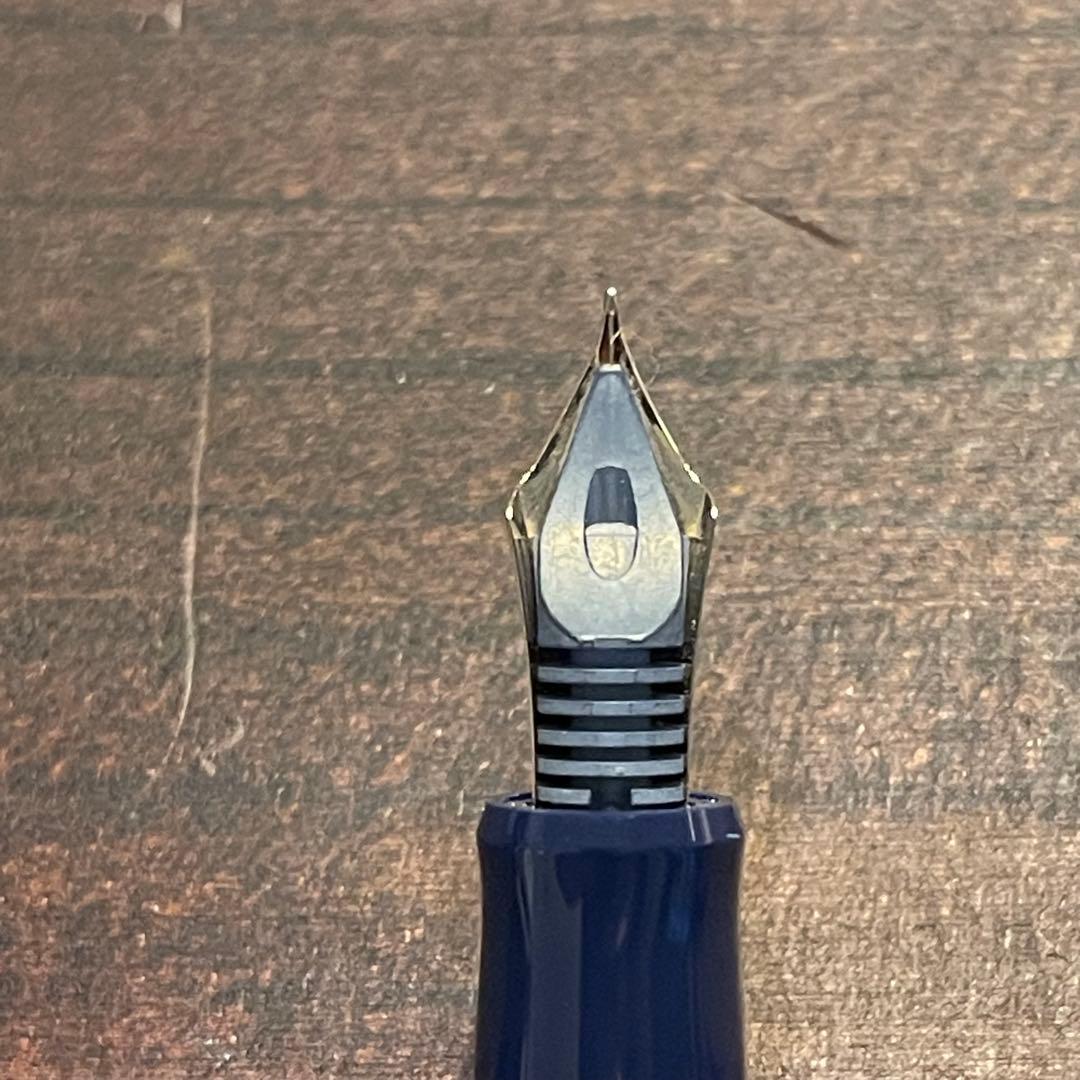 パイロット　PILOT 万年筆 ペン先　14K F ネイビー 未使用カスタム74