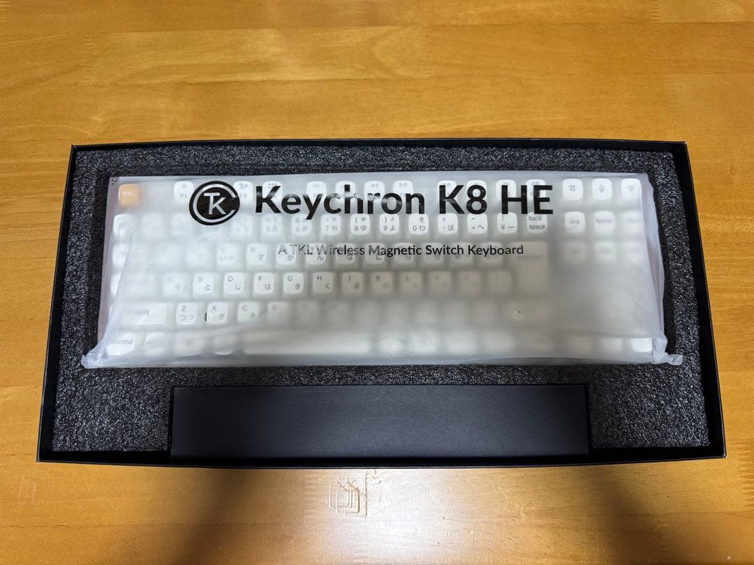 キーボード Keychron K8 HE 日本語配列（ホワイト）