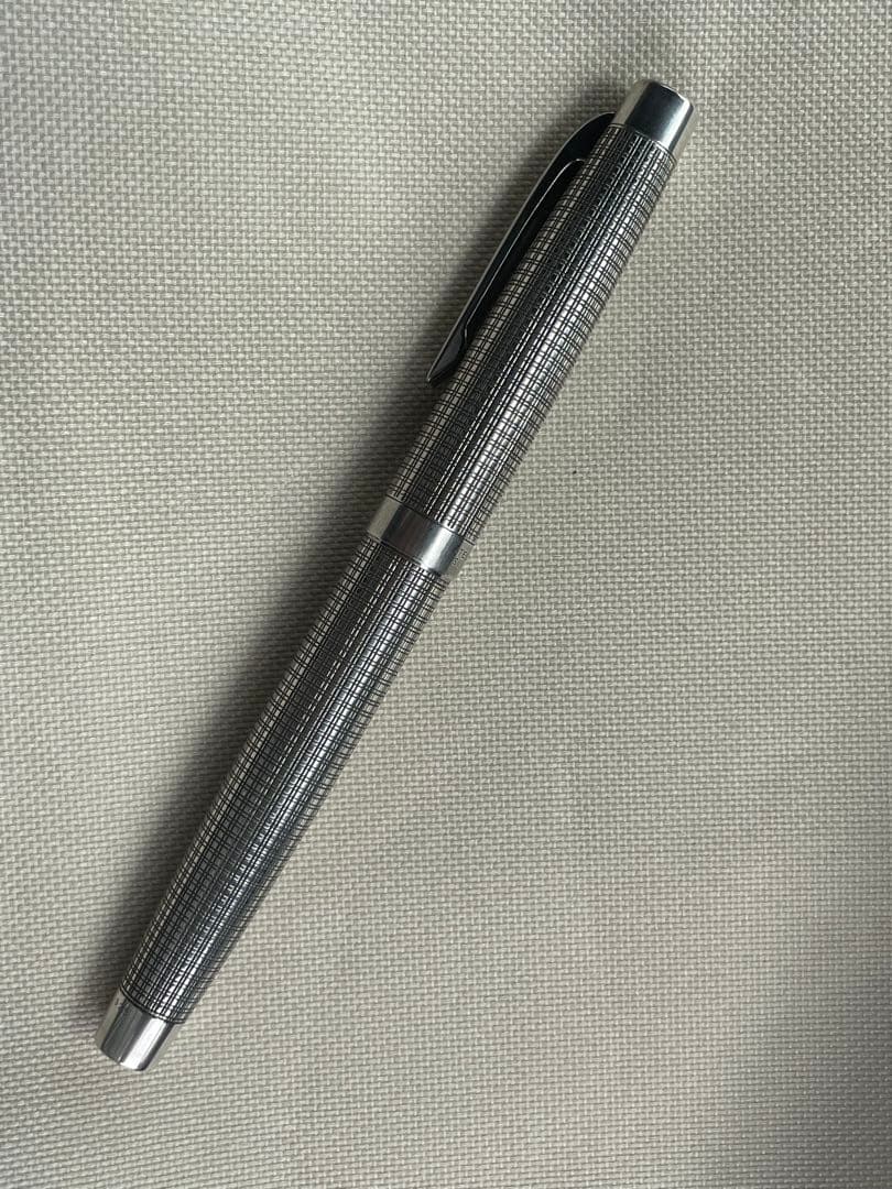 万年筆 PLATINUM プラチナ 18k WG 極細