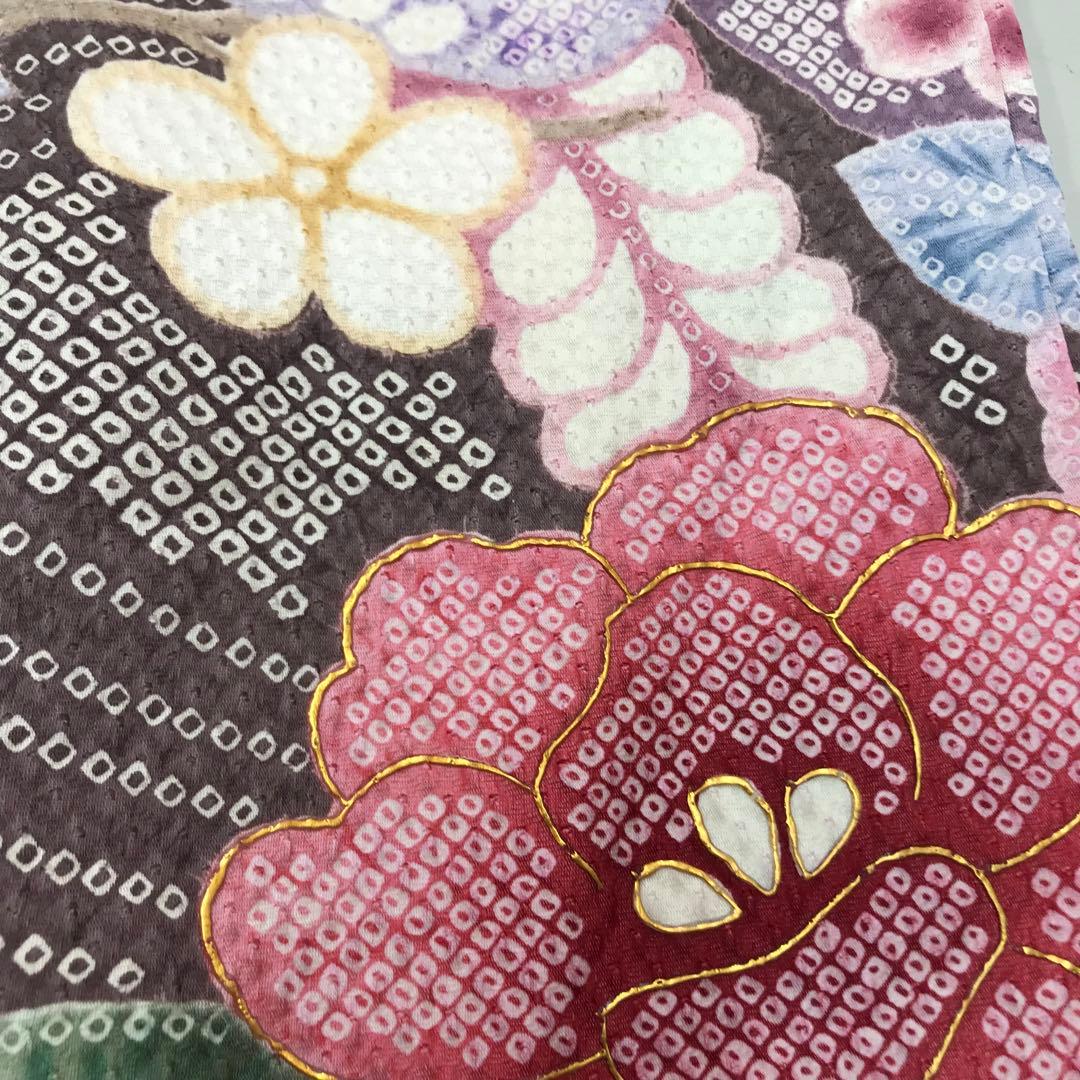 ワ8【20】◆美品◆振り袖＆伊達襟セット◆適応身長147㎝〜157㎝