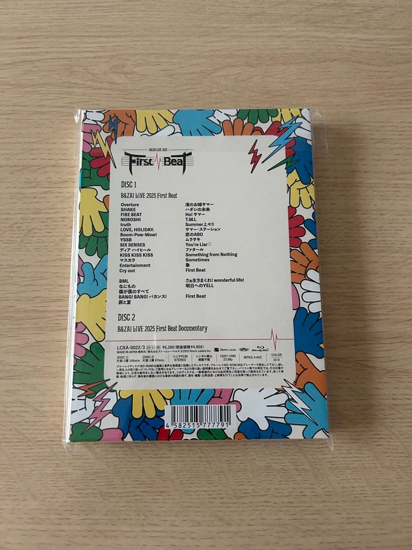 アイドル B&ZAI LIVE 2025 First Beat Blu-ray