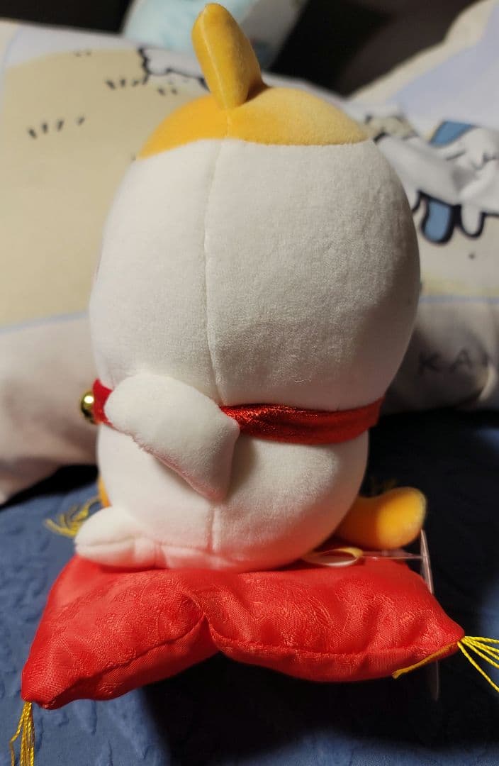 招福 ハチワレ ぬいぐるみ S